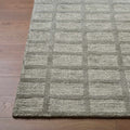 Pumoma Green Modern Minimalist Handmade Area Rug